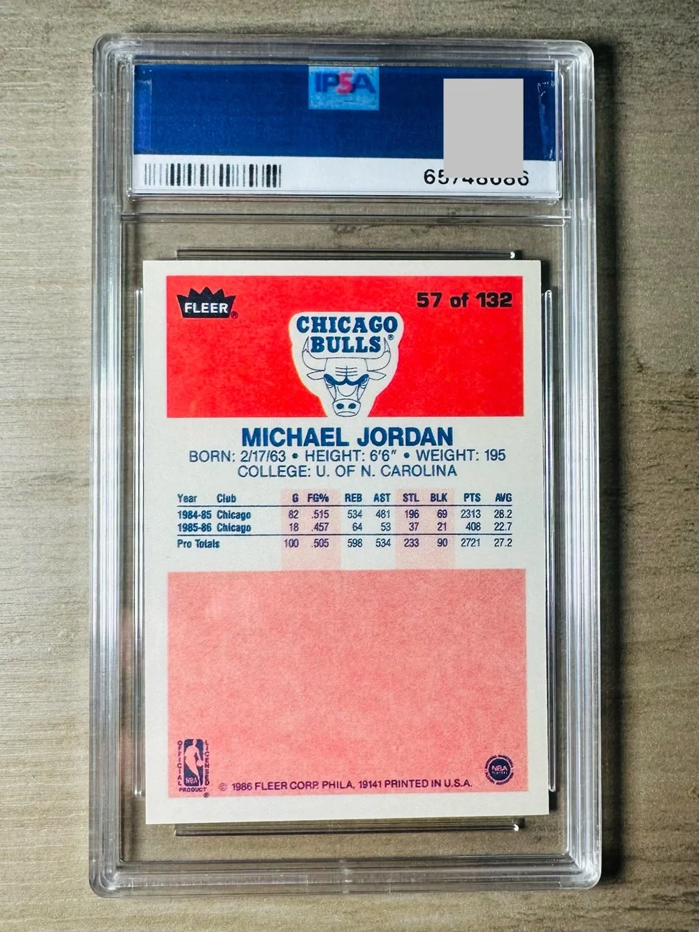 fleer michael jordan